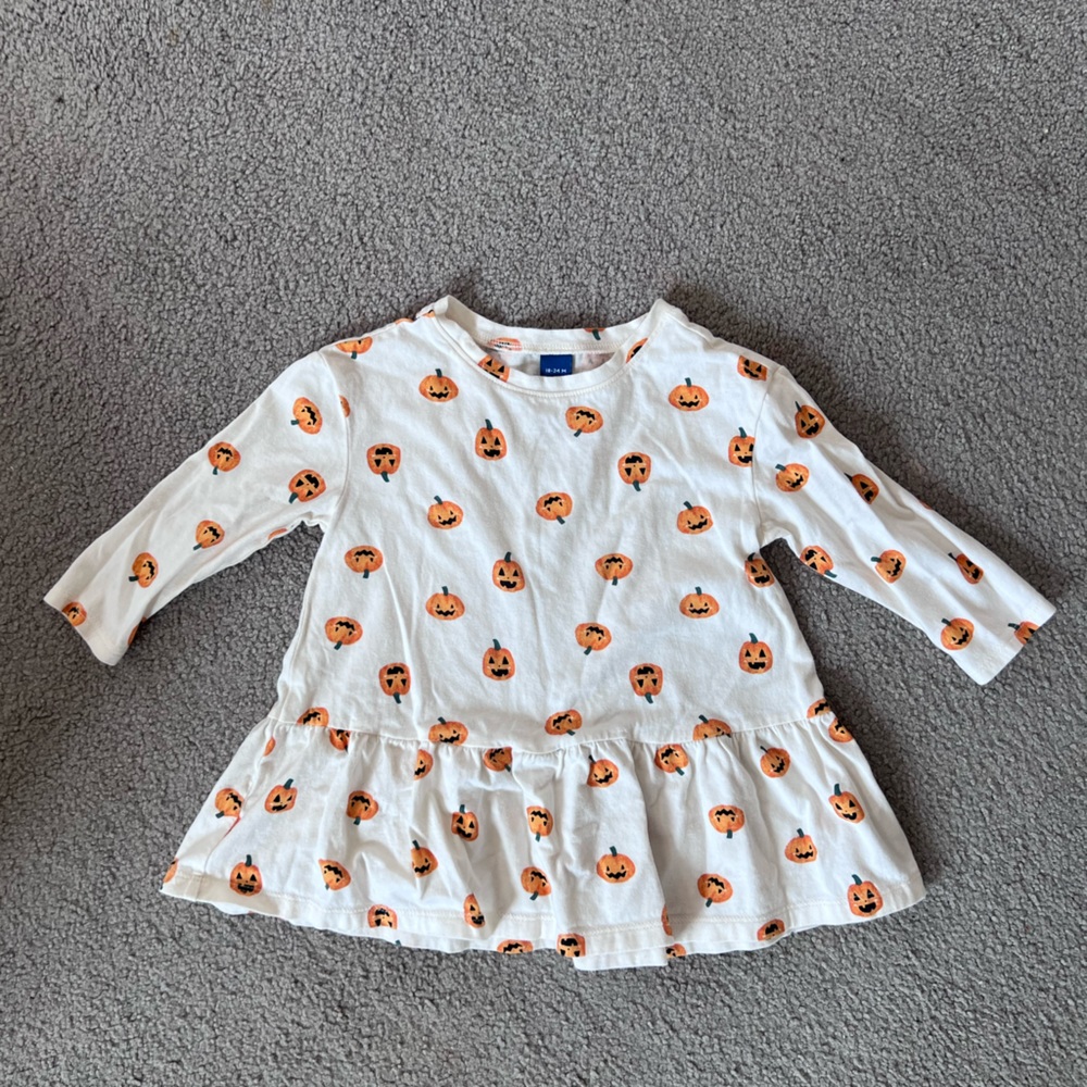 Old Navy Pumpkin Dress size 18-24M
